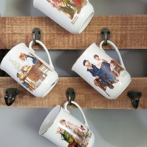 Norman Rockwell Mugs, 1982